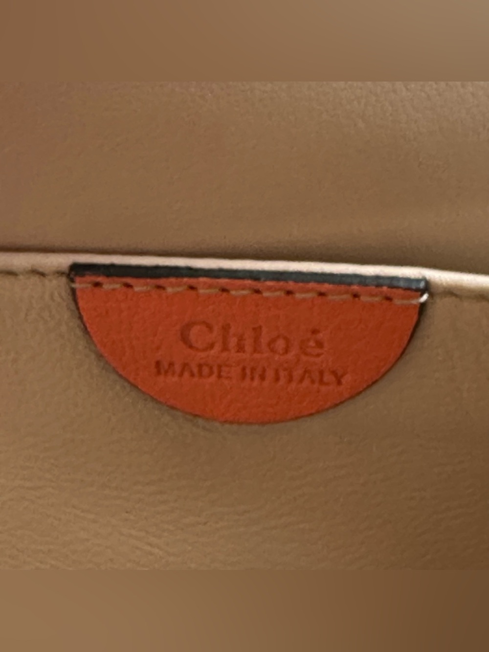 Chloe Coral Pink Python Elsie Shoulder Chain Bag - Picture 15 of 16